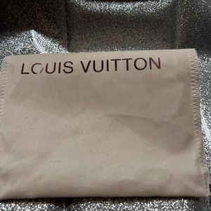 Wallet size dust bag Louis Vuitton unbranded